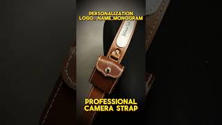 Personalization LOGONAMEMONOGRAMProfessional camera strap SAFETY and COMFORTDual camera harness [upl. by Edobalo]