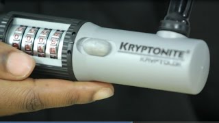 Kryptonite KryptoLok Combination ULock and How to Reset [upl. by Emelita]