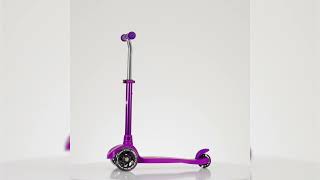 Story Mini LED 3 Wheel Scooter Purple [upl. by Latoniah]