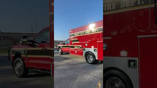 Texas City Fire Department  Custom Emergency Vehicle shorts [upl. by Eemyaj655]