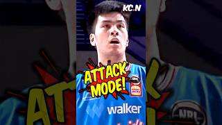 Kai Sotto ATTACK MODE vs Rob Loe of New Zealand shorts [upl. by Hayley]