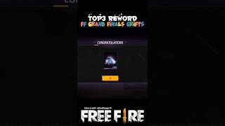 FREE FIRE GRAND FINALS REWARDS 🎁💎 mrshehzada youtubeshorts freefireshorts shorts shortsfeed [upl. by Gatias]