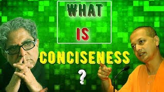 Deepak Chopras question to Swami Sarvapriyananda what is the consciousness [upl. by Olsen]