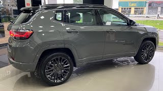 NOVO JEEP COMPASS S 2023 13 TURBO T270 A MELHOR VERSÃO DO FLEX COM TETO SOLAR PREÇO E CORES [upl. by Diehl610]