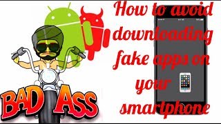 5 EASY STEPS TO AVOID DOWNLOADING FAKE APPS IN YOUR IOSANDROID DEVICE TECH SINGH URS [upl. by Mulloy]