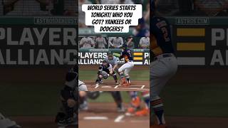 Yankees or Dodgers Who you got mlb mlbtheshow24 baseball mlbb mlbbshorts mlbpostseason [upl. by Negris405]