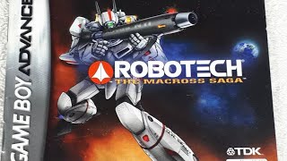 Robotech The Macross Saga  Game Boy Advance Gameplay 4K [upl. by Stoffel]