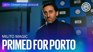 MILITO MAGIC  PRIMED FOR PORTO ✨🖤💙 [upl. by Ecitnerp]