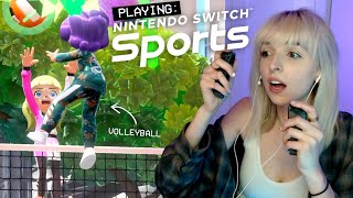 playing NINTENDO SWITCH SPORTS [upl. by Sedecrem]