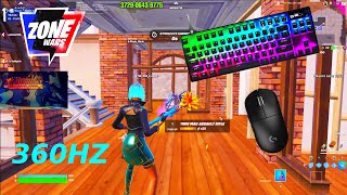 SteelSeries Apex Pro TKL ASMR Chill🤩 Tilted Zone Wars Gameplay🏆Keyboard and Mouse ASMR🎧 [upl. by Buchanan]