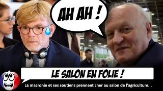 Salon de lagriculture  Marc Fesneau HUÉ comme jamais et François Asselineau fait des BLAGUES [upl. by Sarad]