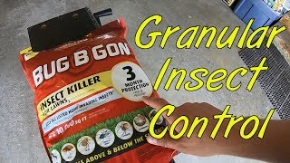 Granular insect control in the lawn [upl. by Raseda]