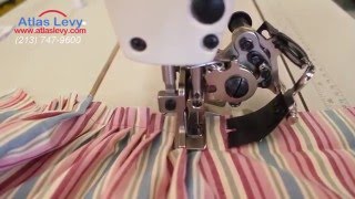 Ruffler Attachment for Single Needle Industrial Sewing Machines [upl. by Esinart]