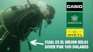 ¿Cual es el MEJOR RELOJ DIVER por 100 dolares [upl. by Monteria956]