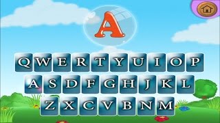 Typewriter Game  ABC Learning For Kids Toddlers and Babies [upl. by Ahseim]