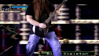 Castlevania Symphony of the Night  Draculas Castle on guitar [upl. by Lenod34]