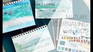 Nature Journaling with Kids  Minimalist Homeschool [upl. by Stacey215]