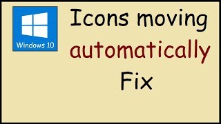 How to stop Windows 10 icons from rearranging after refresh [upl. by Naples]