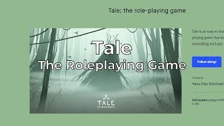 RPG Review  Tale the roleplaying game [upl. by Nylrats100]