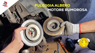 Pulleggia albero motore rumorosa  Fiat Croma  Qureshis garage [upl. by Nolaf]