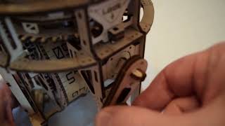 Ugears Tourbillon Table Clock Assembly and THREE TIPS [upl. by Nyvets205]