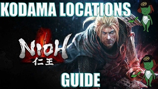 Nioh The Source Of Evil Kodama Locations [upl. by Iron153]