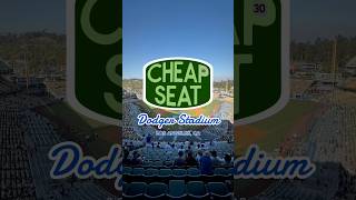 I found the single worst seat at Dodger Stadium home of the Los Angeles Dodgers mlb baseball [upl. by Alra]