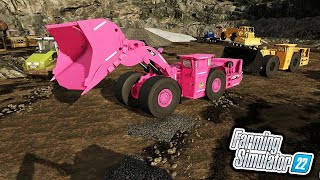 BUYING 1000000 IN NEW EQUIPMENT FOR THE MINES CAN WE MAKE MONEY  FS22 RP [upl. by Leor798]