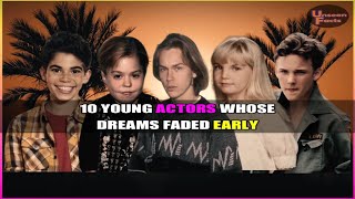 10 Young Actors Whose Dreams Faded Early hollywood young youngactors celeb celebritynews [upl. by Annodam663]