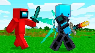 Cazador VS Awita INVENCIBLE en Minecraft [upl. by Tarttan205]