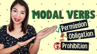 Modal Verbs of Permission Obligation and Prohibition [upl. by Anahsirk917]