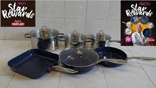 Unboxing AEON Star Rewards Chef Wan Neoflam Cookware Malaysia 2022 [upl. by Legin]