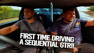 I DROVE A SEQUENTIAL GTR SKYLINE FOR THE FIRST TIME r34gtr skyline gtr affy affygtr r34 [upl. by Kuhn]