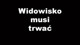 quotWidowisko musi trwaćquot  słuchowisko radiowe [upl. by Ahseuqal]