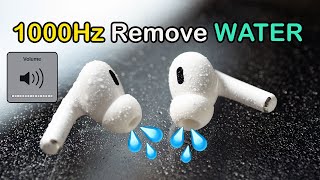 Sound To Remove Water From Airpods [upl. by Craggie673]