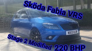 Modified Stage 2 DSG Skoda Fabia VRS REVIEW [upl. by Niffirg887]