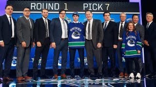 Quinn Hughes Highlights  Canucks Elite Skating PP Defenseman HD [upl. by Deevan]