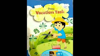 Summer Vacation Task  Class Prep English DareArqam school APE [upl. by Renelle]