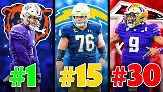 Ranking EVERY 1st Round Pick 2024 NFL Draft [upl. by Notrub472]