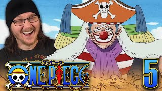 ONE PIECE EPISODE 5 REACTION  Anime Reaction  Sub [upl. by Fafa446]