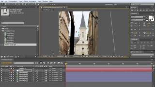 Create camera movement through a 2D image Photoshop and After Effects Tutorial Part 2 [upl. by Colier]