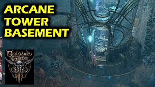 How to Reach Arcane Tower Basement Secret Room  Baldurs Gate 3 [upl. by Mitran]