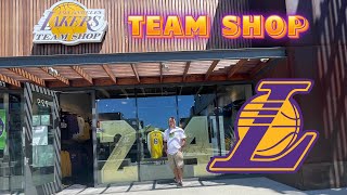 Exploring the Los Angeles Team Store  A Sports Fan’s Paradise [upl. by Hazeghi]