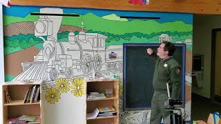 Monocacy mural with Ranger Mannie Gentile [upl. by Torruella]