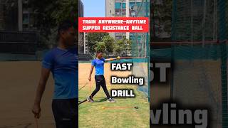 FAST bowling 🏏SECRET🤫👉🏻 Bowling Tips 🔥 cricket cricketlover cricketing [upl. by Ahsikrats]