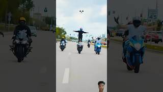 Team bike ride ♻️🔥 automobile kawasakininjah2rtopspeed rider ninjah2rtopspeed ninja fpyシ [upl. by Etiuqal]