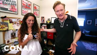 Conan Hunts Down His Assistants Stolen quotGigolosquot Mug  CONAN on TBS [upl. by Eednil]