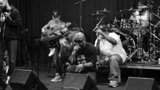 Tech N9ne Krizz Kaliko and ¡Mayday  Fragile in rehersal studio [upl. by Coshow98]