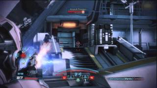 Mass Effect 3 Demo PS3 Multiplayer  Infiltrator Gameplay Pt1 [upl. by Atnoed]