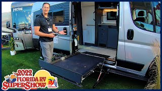 Winnebago Accessibility Enhanced RVs  2022 Florida RV Supershow [upl. by Werra886]